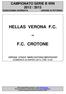 HELLAS VERONA F.C. F.C. CROTONE