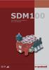 SDM100. Distributore monoblocco da 1 a 8 sezioni D1WWDA02I