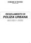 REGOLAMENTO DI POLIZIA URBANA