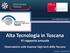 Alta Tecnologia in Toscana VI rapporto annuale Osservatorio sulle imprese high-tech della Toscana
