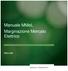 Contents. Manuale MMeL Marginazione Mercato Elettrico. Manuale