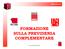 FORMAZIONE SULLA PREVIDENZA COMPLEMENTARE