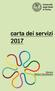 carta dei servizi 2017