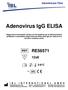 Adenovirus IgG ELISA
