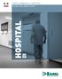 PORTE SCORREVOLI E A BATTENTE SLIDING AND SWING DOORS HOSPITAL. Automatic Door Solutions