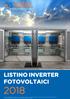 LISTINO INVERTER FOTOVOLTAICI 2018