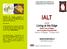 IALT.     International Academy on Leadership and Teamwork
