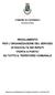 REGOLAMENTO PER L ORGANIZZAZIONE DEL SERVIZIO DI RACCOLTA DEI RIFIUTI PORTA A PORTA SU TUTTO IL TERRITORIO COMUNALE