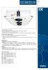 500 Caratteristiche costruttive Construction characteristics Sbrinamento Standard: Elettrico Defrost Standard: Electric: Passi di alettatura