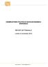 OSSERVATORIO POLITICO E SOCIO-ECONOMICO NAZIONALE REPORT SETTIMANALE. Lunedì 14 novembre 2016