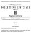 REPUBBLICA ITALIANA DELLA. Regione Umbria PARTE PRIMA. Sezione I LEGGI REGIONALI
