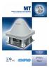 TORRINO DI ESTRAZIONE AD ALTO RENDIMENTO HIGH EFFICIENCY ROOF-UNITS EXHAUST FAN