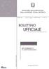 BOLLETTINO UFFICIALE MINISTERO DELL'ISTRUZIONE, DELL'UNIVERSITÀ E DELLA RICERCA ATTI NORMATIVI E DI AMMINISTRAZIONE