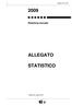 Pagina 70 di 102. Relazione annuale ALLEGATO STATISTICO. Bellinzona, aprile 2010