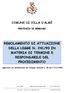REGOLAMENTO DI ATTUAZIONE DELLA LEGGE N. 241/90 IN MATERIA DI TERMINE E RESPONSABILE DEL PROCEDIMENTO