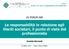 Le responsabilità in relazione agli illeciti societari, il punto di vista del professionista