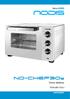Serie HOME. nd-chef3os. Forno elettrico. Manuale d uso.