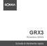 GRX3. Ricevitore GNSS. Scheda di riferimento rapido