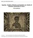 Aquileia - Basilica. Mosaico pavimentale con ritratto di donatore, particolare (IV sec.).