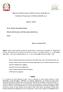 Ministro dell Istruzione, dell Università e della Ricerca. Comitato di Esperti per la Politica della Ricerca. Parere n. 3/2011