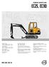 EC25, EC30. More care. Built in. ESCAVATORE COMPATTO VOLVO EC30