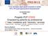 EVENTO INFORMATIVO L uso strategico degli appalti innovativi in sanità: PCP e PPI quali opportunità di finanziamento 21 Settembre 2017 ROMA