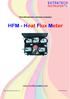 Termoflussimetro wireless modulare HFM - Heat Flux Meter