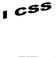 I Fogli di Stile CSS ultima revisione 03/05/2011 1