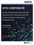 MTS CORPORATE ISTRUZIONI. In vigore dal 22 agosto MTS Corporate e un mercato regolamentato all ingrosso organizzato e gestito da MTS S.p.A.