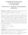 Complementi di Matematica e Calcolo Numerico A.A Laboratorio 4 - Polinomi e Interpolazione polinomiale