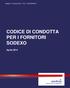 Allegato 1 al Codice Etico Rev 1 del 08/09/2014 CODICE DI CONDOTTA PER I FORNITORI SODEXO
