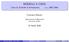 MODELLI A CODA. Corso di Tecniche di Simulazione, a.a. 2005/2006. Francesca Mazzia. Dipartimento di Matematica Università di Bari.