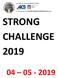 STRONG CHALLENGE 2019