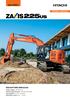 Serie ZAXIS-6 ESCAVATORE IDRAULICO