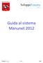 Guida al sistema Manunet 2012