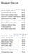 Red Wine Blends Greg Norman Cabernet/Merlot, Australia $38.00 Estancia Red Meritage, Paso Robles $59.00 Pahlmeyer Jayson Red, Napa $110.