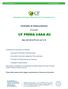 Contratto di Assicurazione Incendio CF PRIMA CASA AC. Mod PCI.AC ed.12.18