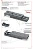 40 Slitte a ricircolo di sfere - Recirculating ball-bearing slides.