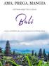 AMA, PREGA, MANGIA. nell Isola degli Dei a Ubud Bali - corso condotto da Lucia Giovannini e Nicola Riva -