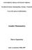 Analisi Matematica. Marco Squassina UNIVERSITÀ DEGLI STUDI DI VERONA. Facoltà di Scienze Matematiche, Fisiche e Naturali