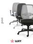 post 30 POST is a task seating system consisting in Post 30, Post 20, Post 10. Post 30 is characterized by an ergonomic mesh backrest.