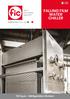 FIC S.p.A. - Refrigeration Division FALLING FILM WATER CHILLER