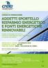 ADDETTI SPORTELLO RISPARMIO ENERGETICO E FONTI ENERGETICHE RINNOVABILI