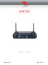 VHF100. Wireless System