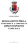 COMUNE DI LIMBADI REGOLAMENTO PER LA GESTIONE E L'USO DEGLI IMPIANTI SPORTIVI COMUNALI. Deliberazione del Consiglio comunale n 7 del 21/03/2012