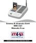 Sistema di chiamata clienti MBS-CQ1 Manuale d uso