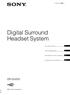 Digital Surround Headset System