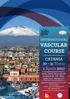 VASCULAR COURSE CATANIA Marzo 1 Aprile 2017 INTERNATIONAL. HOTEL SANTA TECLA PALACE Via Balestrate, Santa Tecla - Acireale (CT)