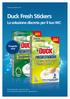 Duck Fresh Stickers. La soluzione discreta per il tuo WC. Progetto trnd. Guida al progetto trnd