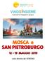 MOSCA e SAN PIETROBURGO MAGGIO 2019